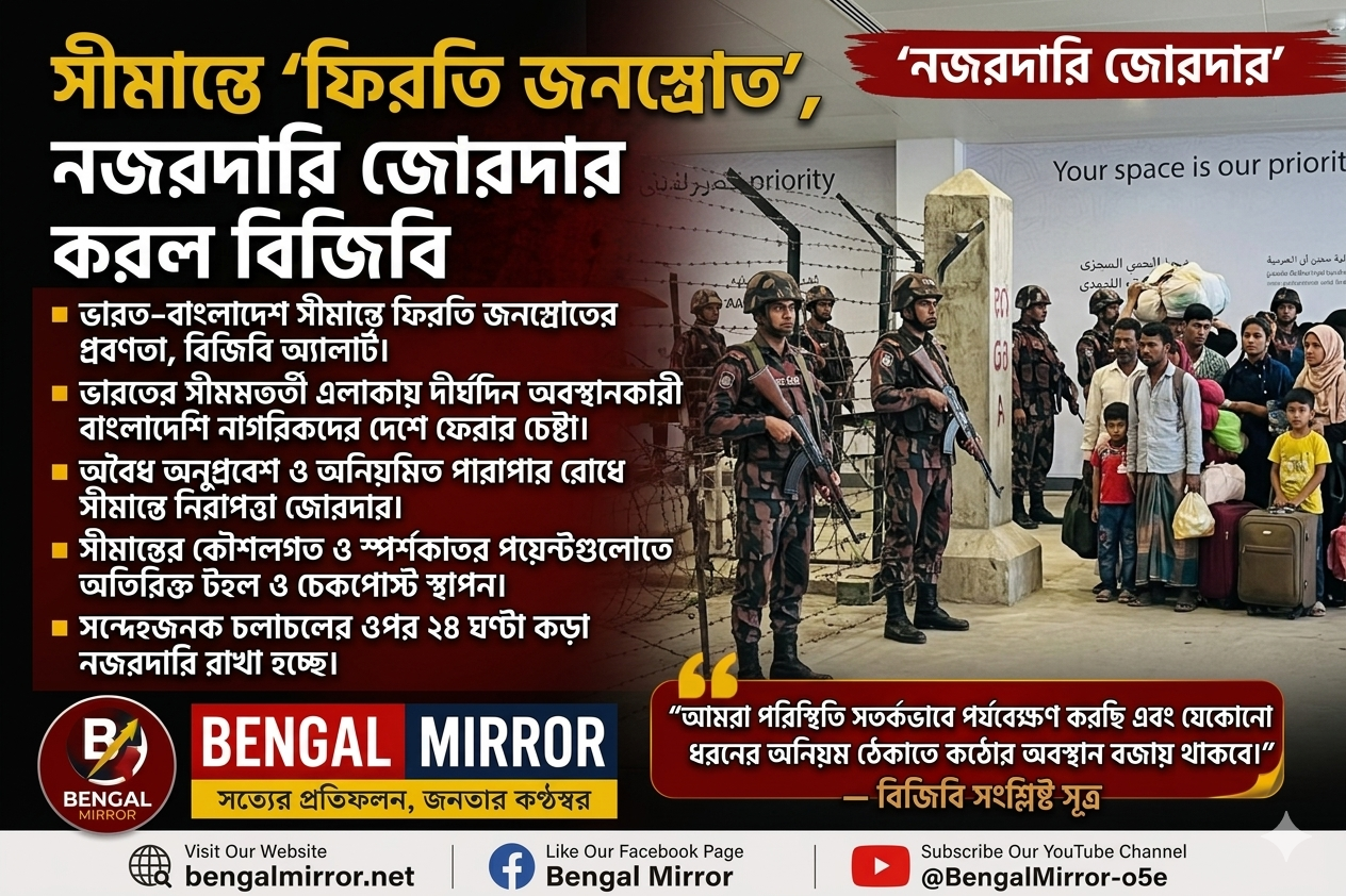 India-Bangladesh Border Alert